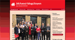 Desktop Screenshot of jdchaoui-blogpolitique.com